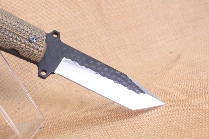 Couteau BUL Armory 1911 Tanto Black Hammer Forged - Armes D'Histoire