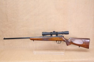 Carabine Weihrauch mono-coup calibre 22 LR